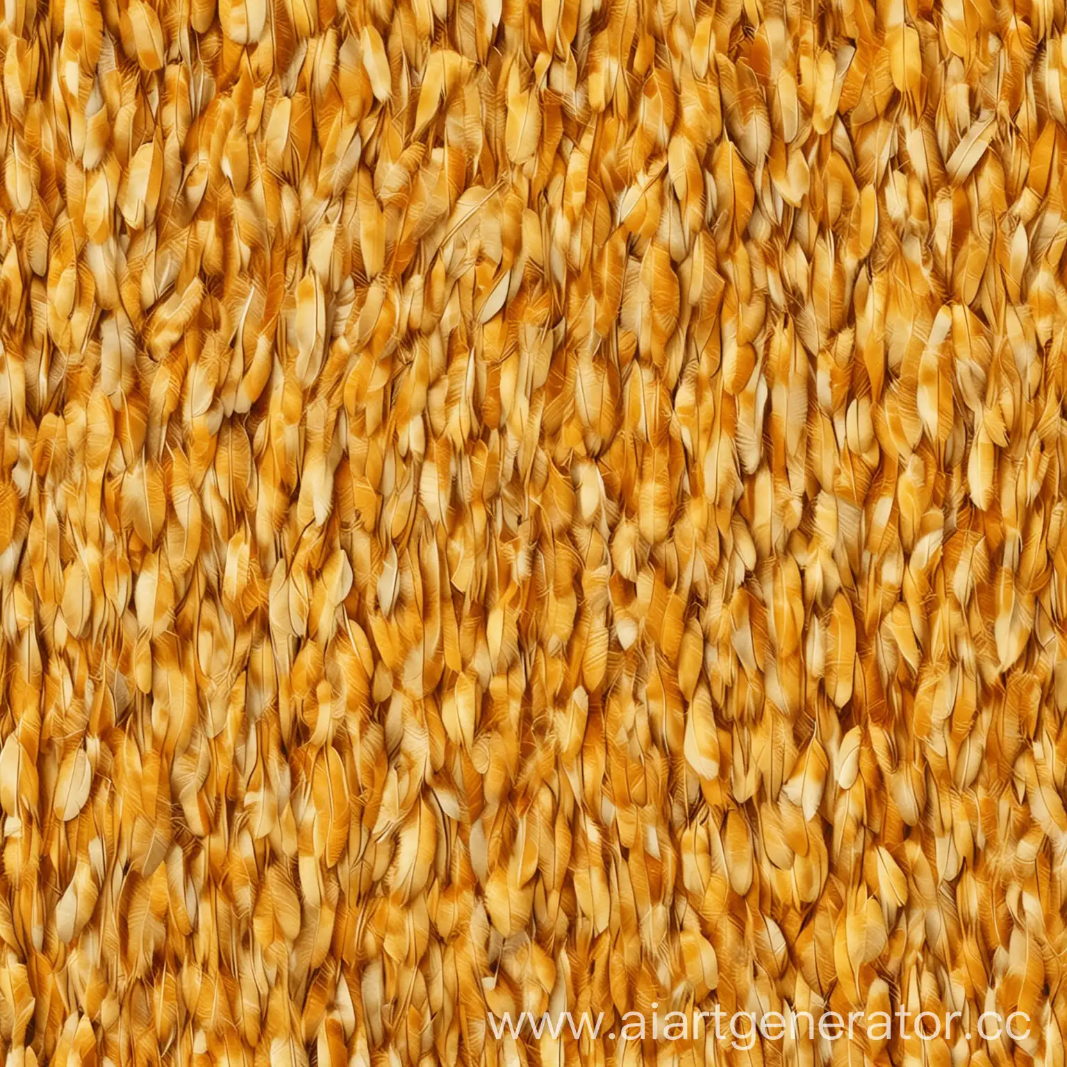 Yellow-Chicken-Feathers-Texture-Creation
