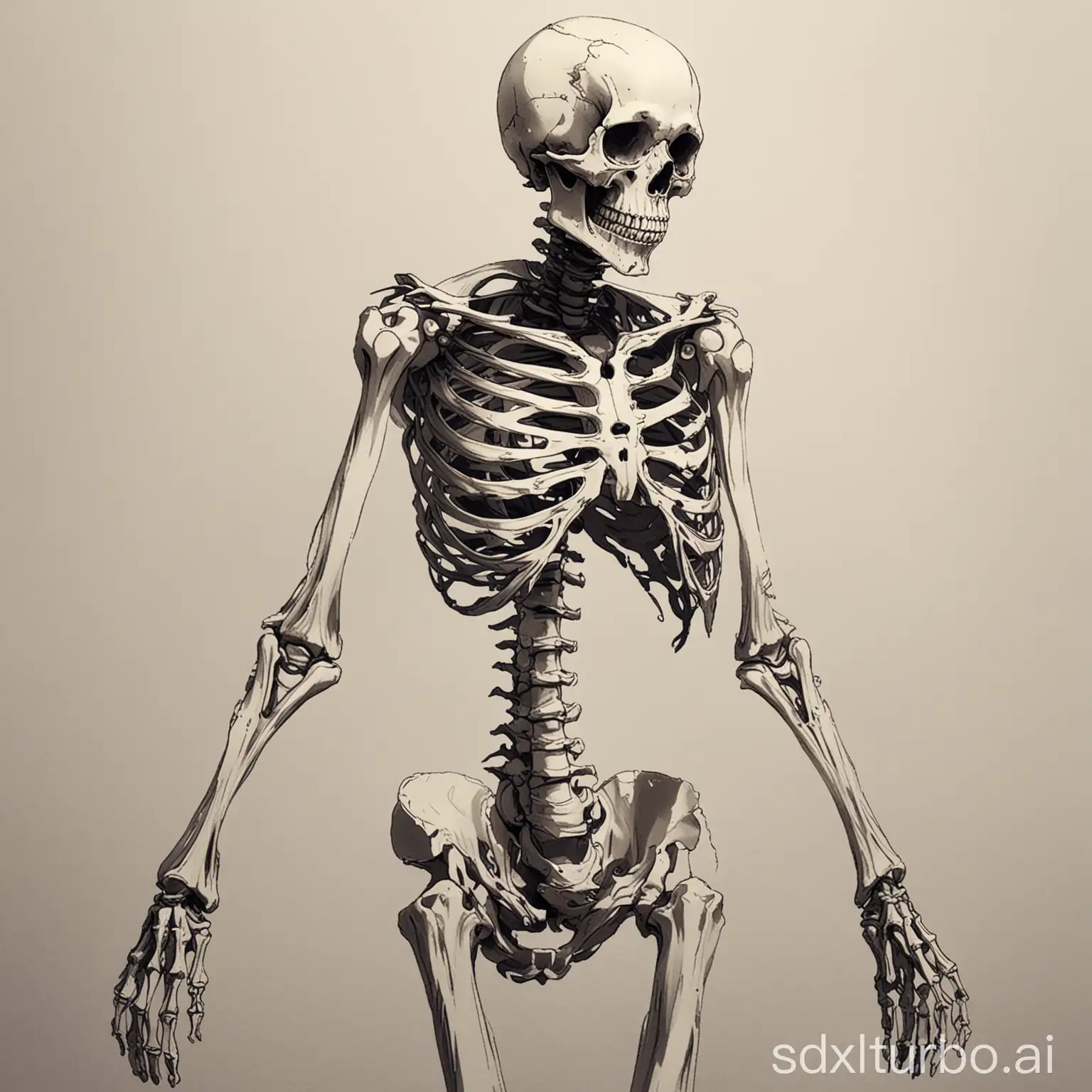 Anime skeleton