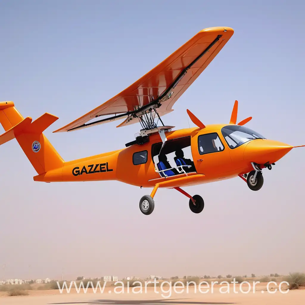 Flying-Gazel-Vehicle-Heading-to-Aksay