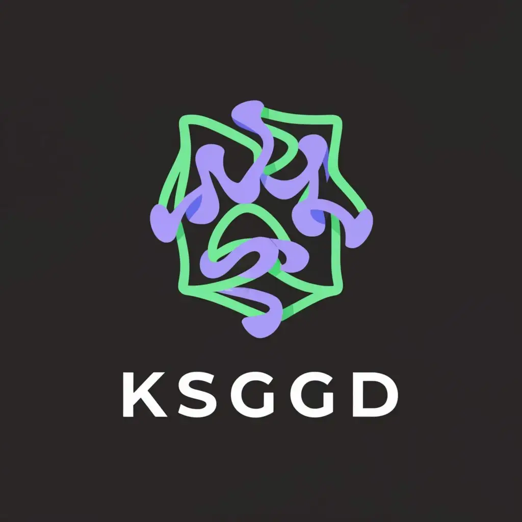 a logo design,with the text "KSiGD", main symbol:art,complex,be used in Education industry,clear background