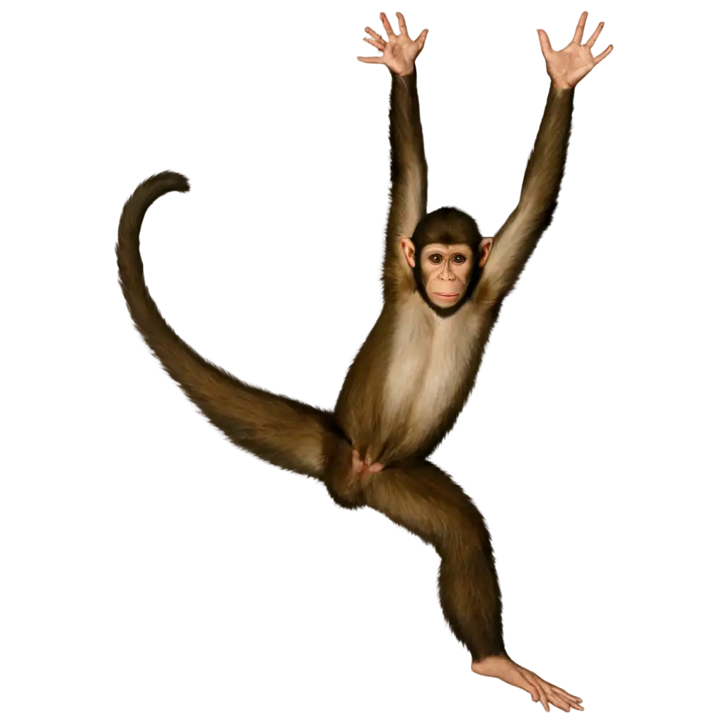 Captivating-Monkey-PNG-Enrich-Your-Visual-Content-with-HighQuality-Primate-Illustrations