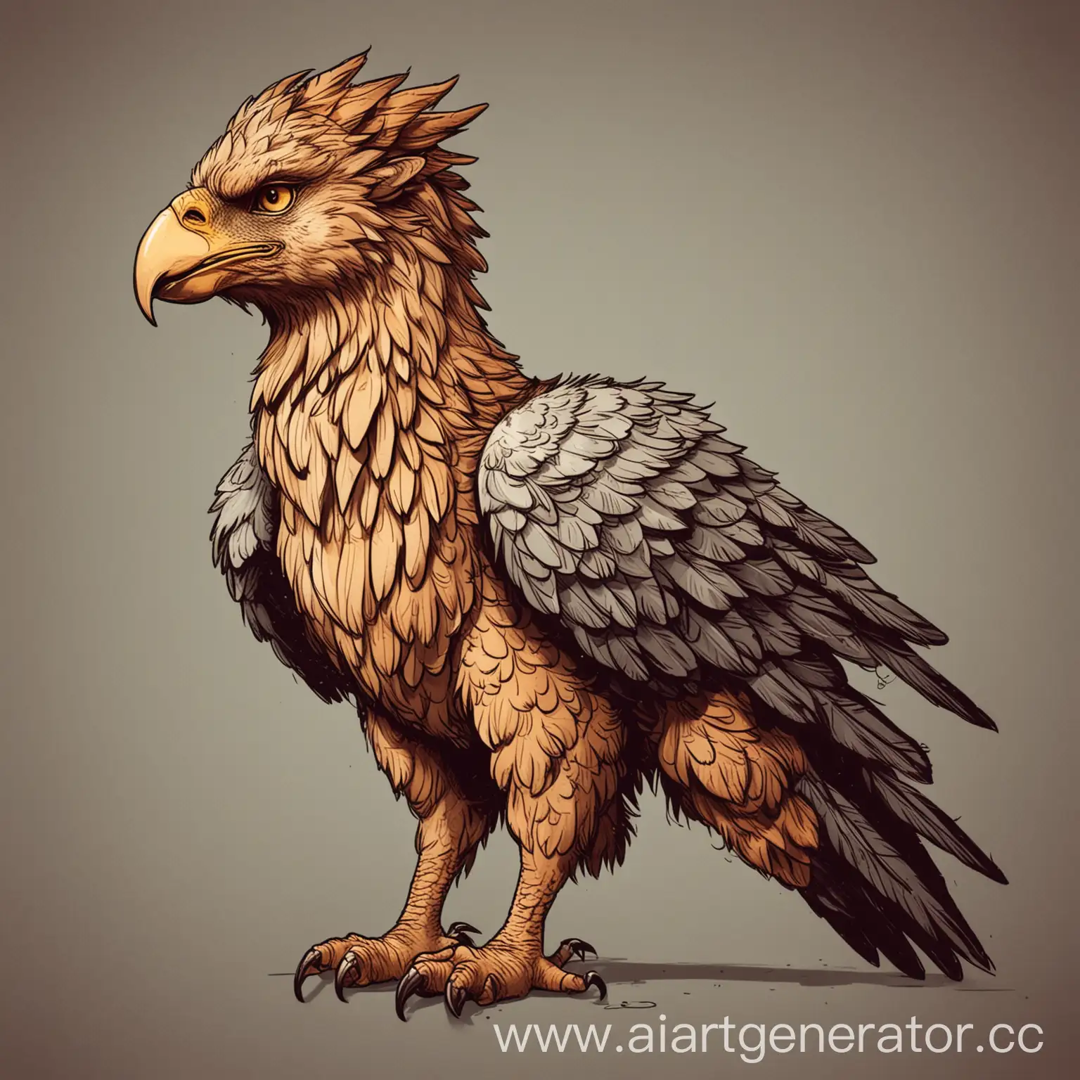 Majestic-Griffin-Drawing-Exquisite-Mythical-Creature-in-Detailed-Illustration