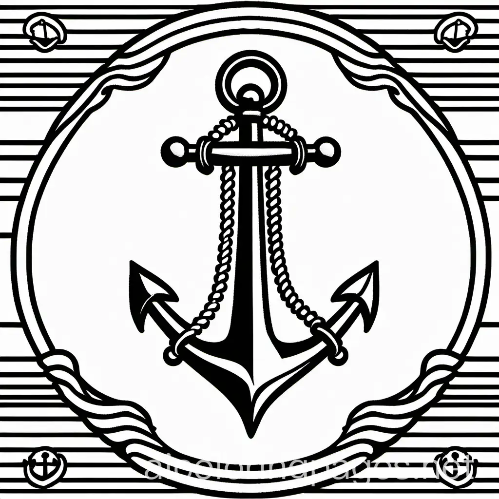 Simple-Anchor-Coloring-Page-for-Kids-Bold-Black-and-White-Design