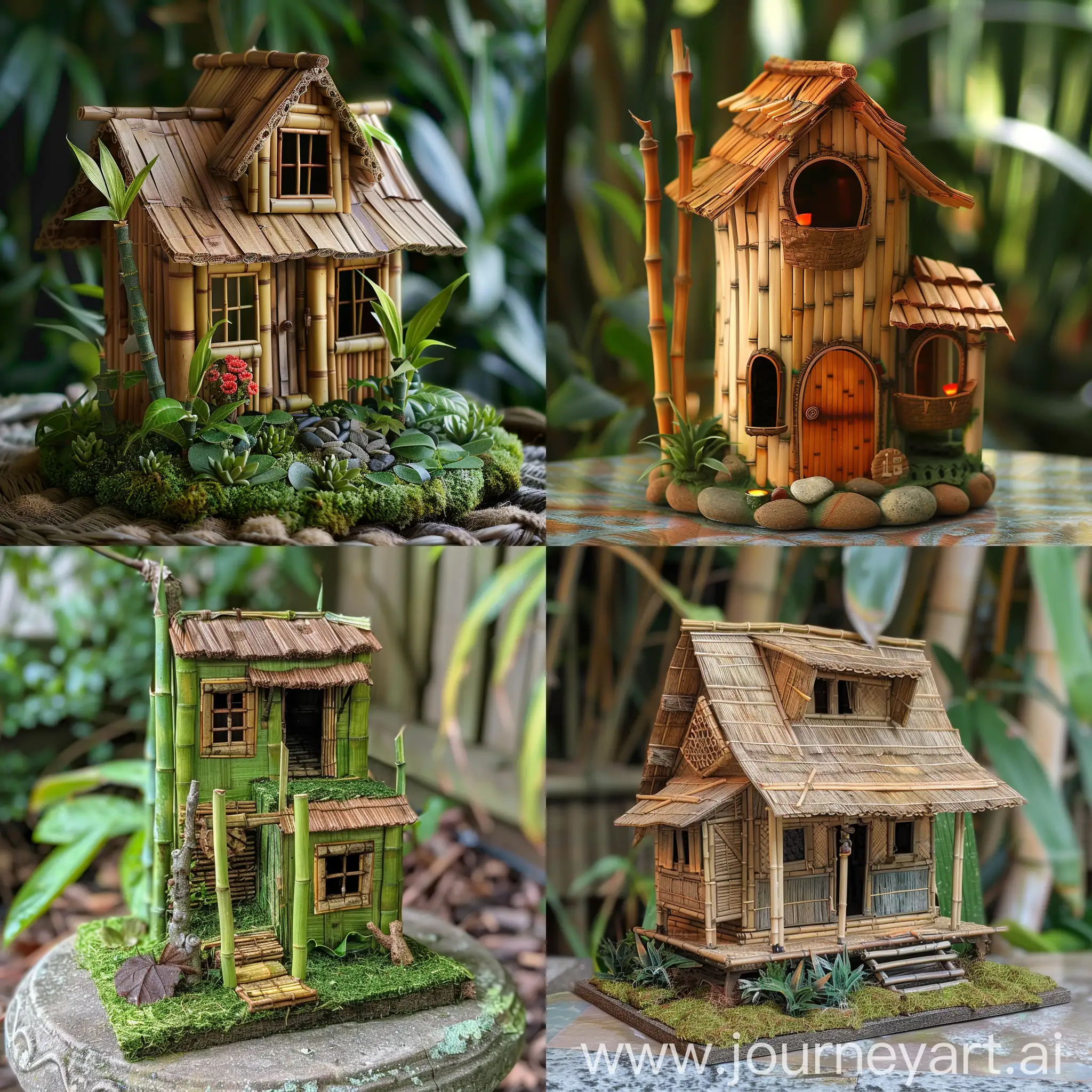 Tiny-Bamboo-House-Amidst-Lush-Greenery
