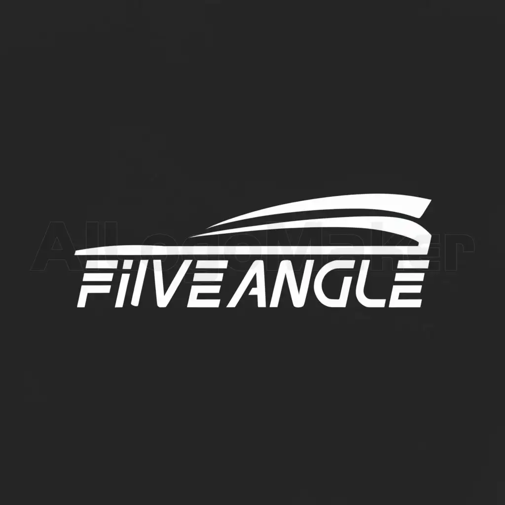 a logo design,with the text "Five Angle", main symbol:Drift,complex,be used in Automotive industry,clear background
