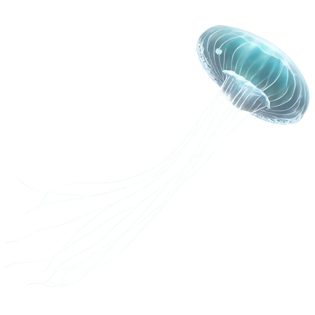 jellyfish ultra realistic, sharp, beautiful under the water