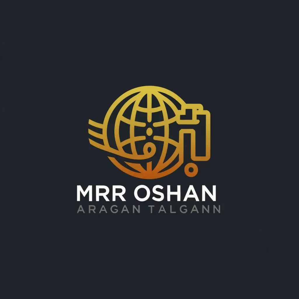 a logo design,with the text "Mr.Roshan Sharma", main symbol:Travel industries come to travel industries Mr. Ashish Sharma,complex,be used in Travel industry,clear background
