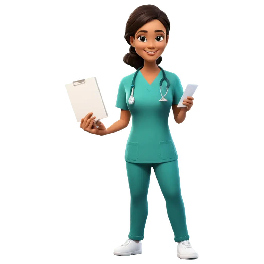 Create-a-HighQuality-PNG-Cartoon-Character-of-a-Healthcare-Worker-for-Enhanced-Online-Engagement