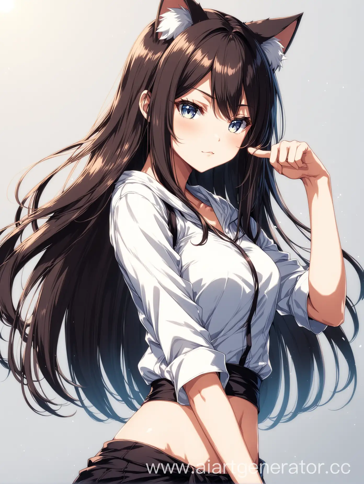 Animestyle-Girl-with-Waistlength-Hair-and-Cat-Ears-Striking-a-Cool-Pose