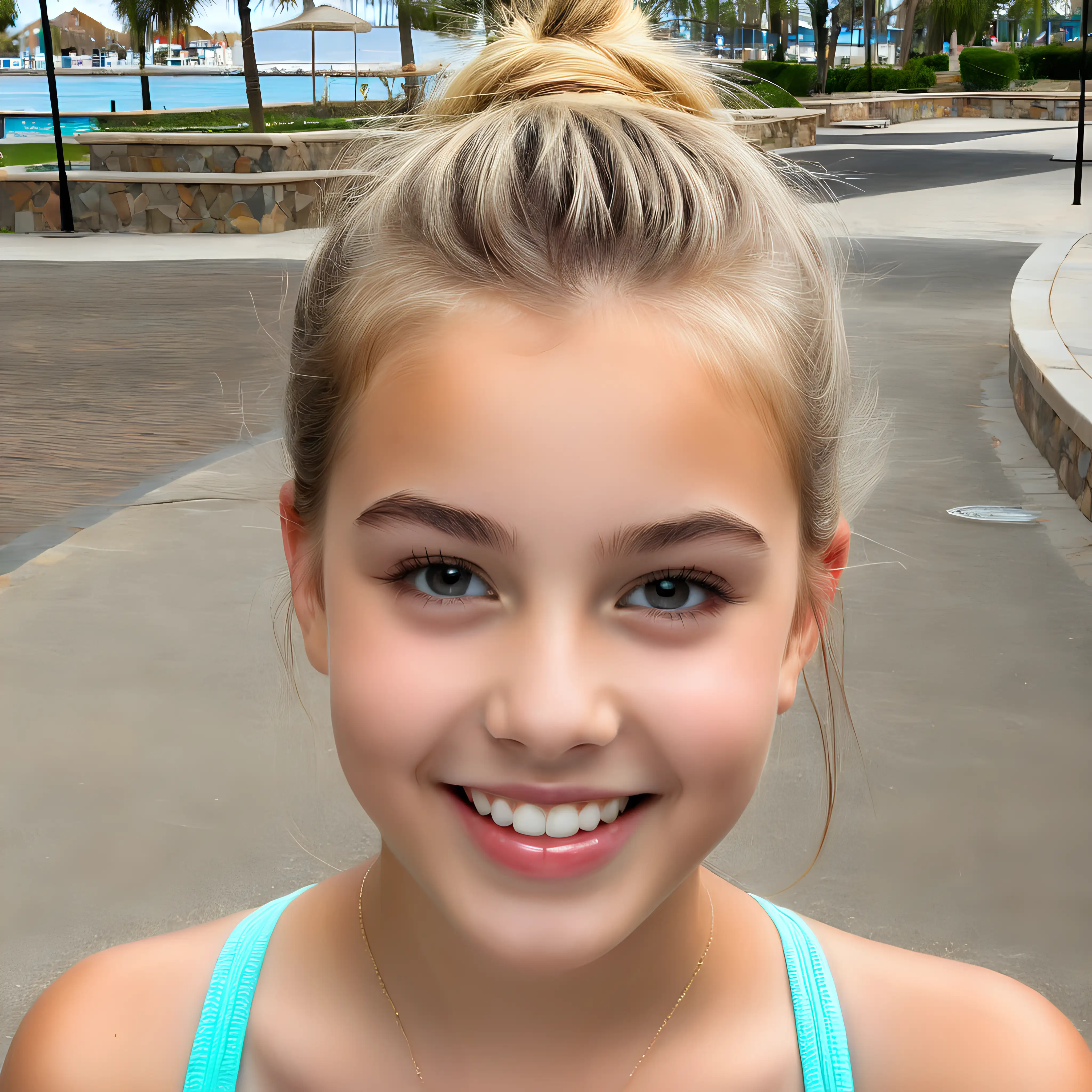 Adorable-11YearOld-White-Girl-Model-with-Cute-Chubby-Cheeks-and-Braces-Smile