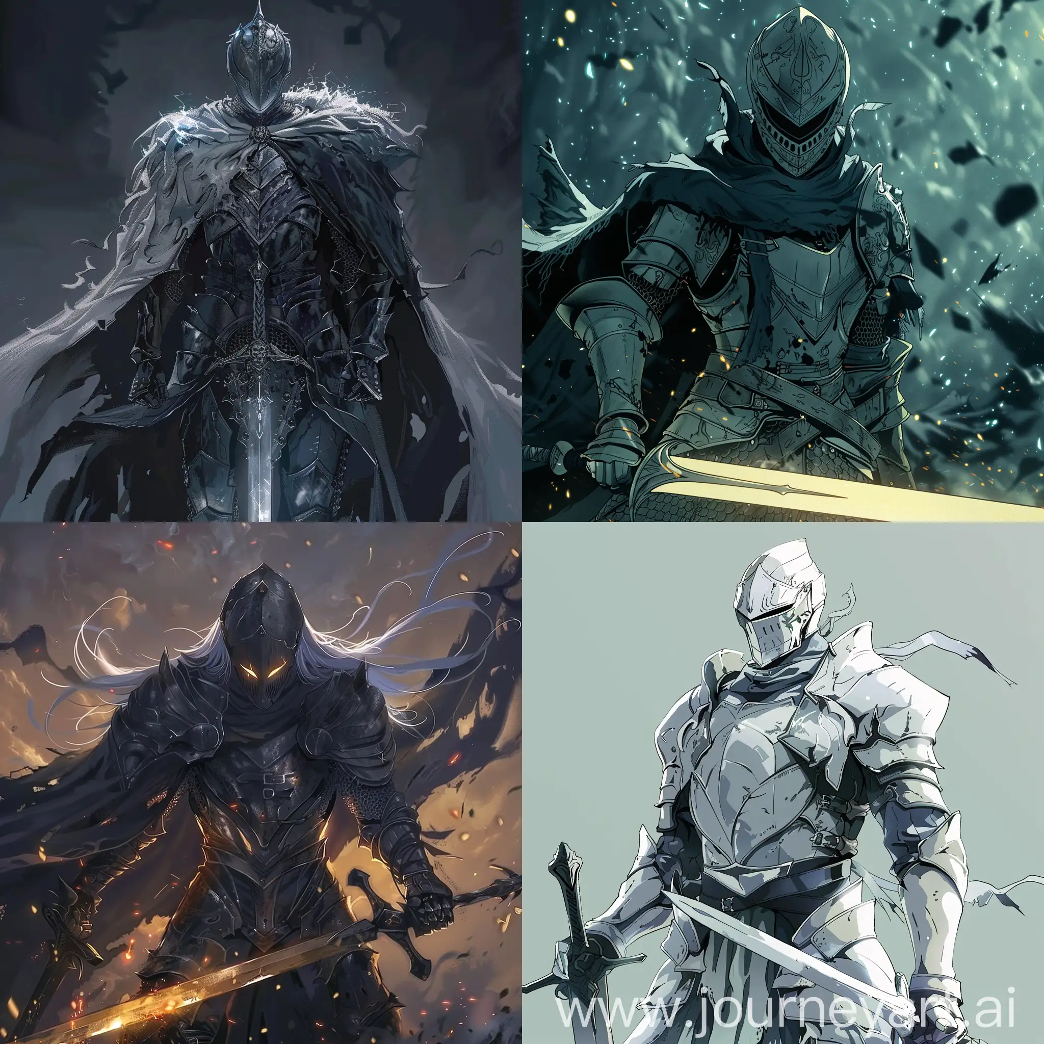 gwyndolin from the dark souls as anime style 