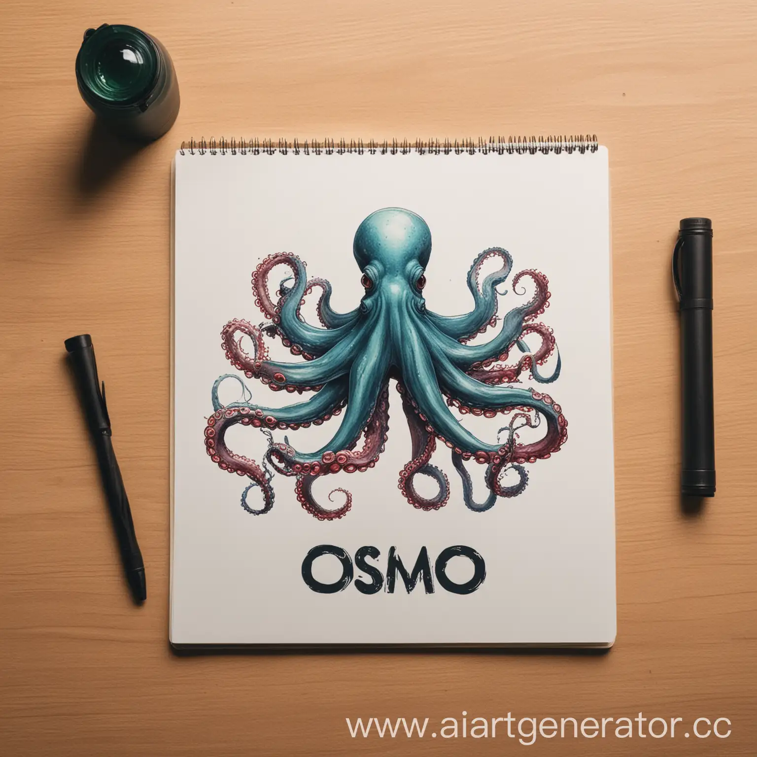 Ux-Love-Osmo-Octopus-with-Flask-in-Elegant-Airy-Font