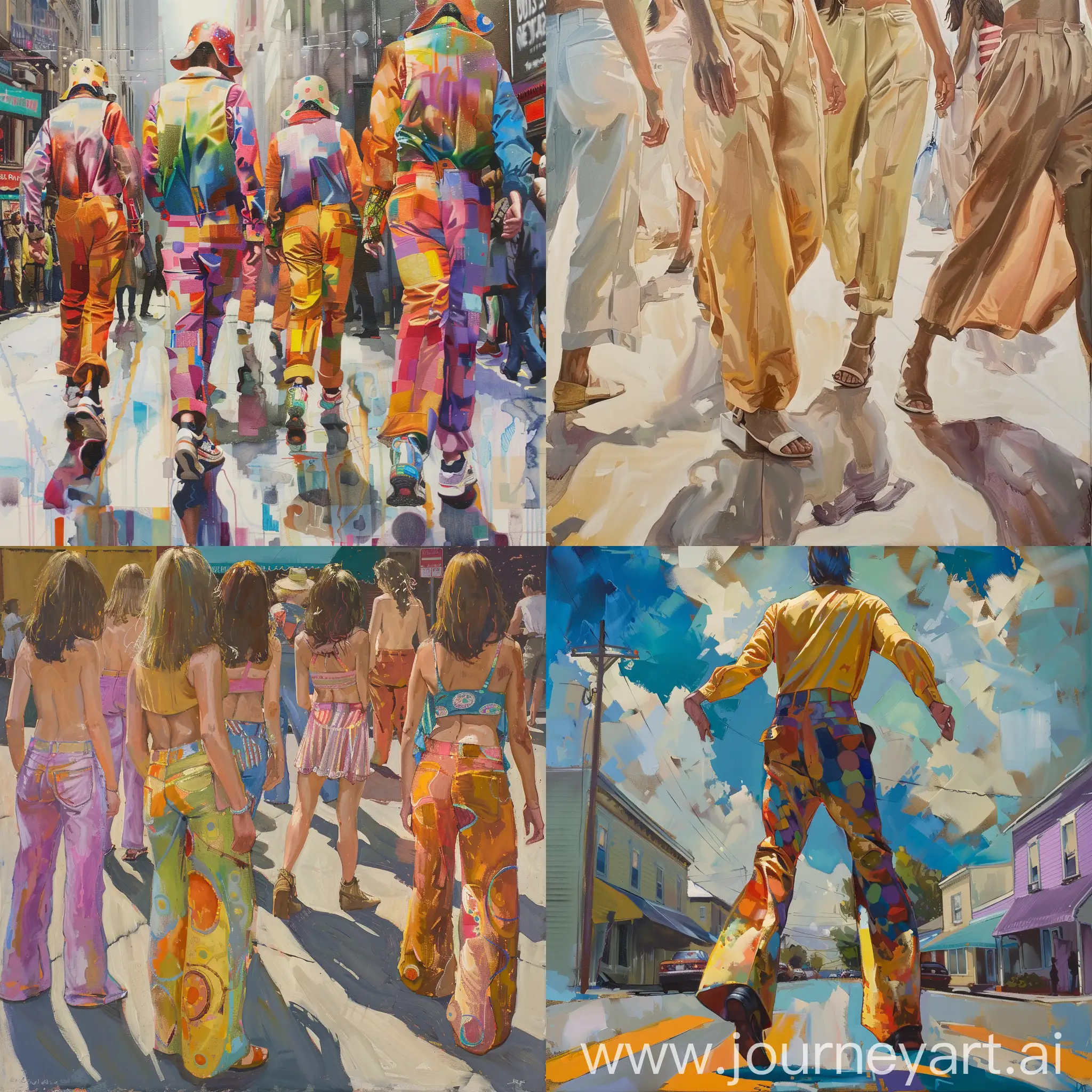 Colorful-Parade-Procession-with-Participants-in-Pants