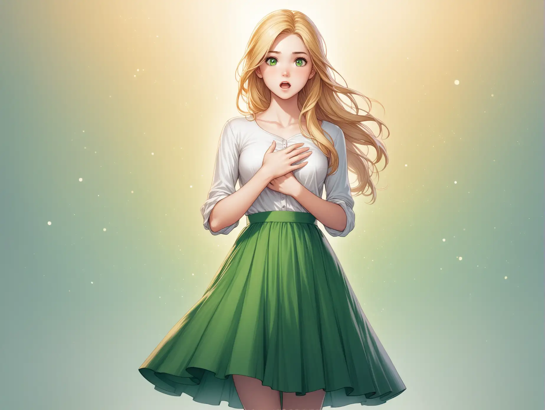 Surprised-Blonde-Girl-in-Fantasy-Style-by-Charlie-Bowater