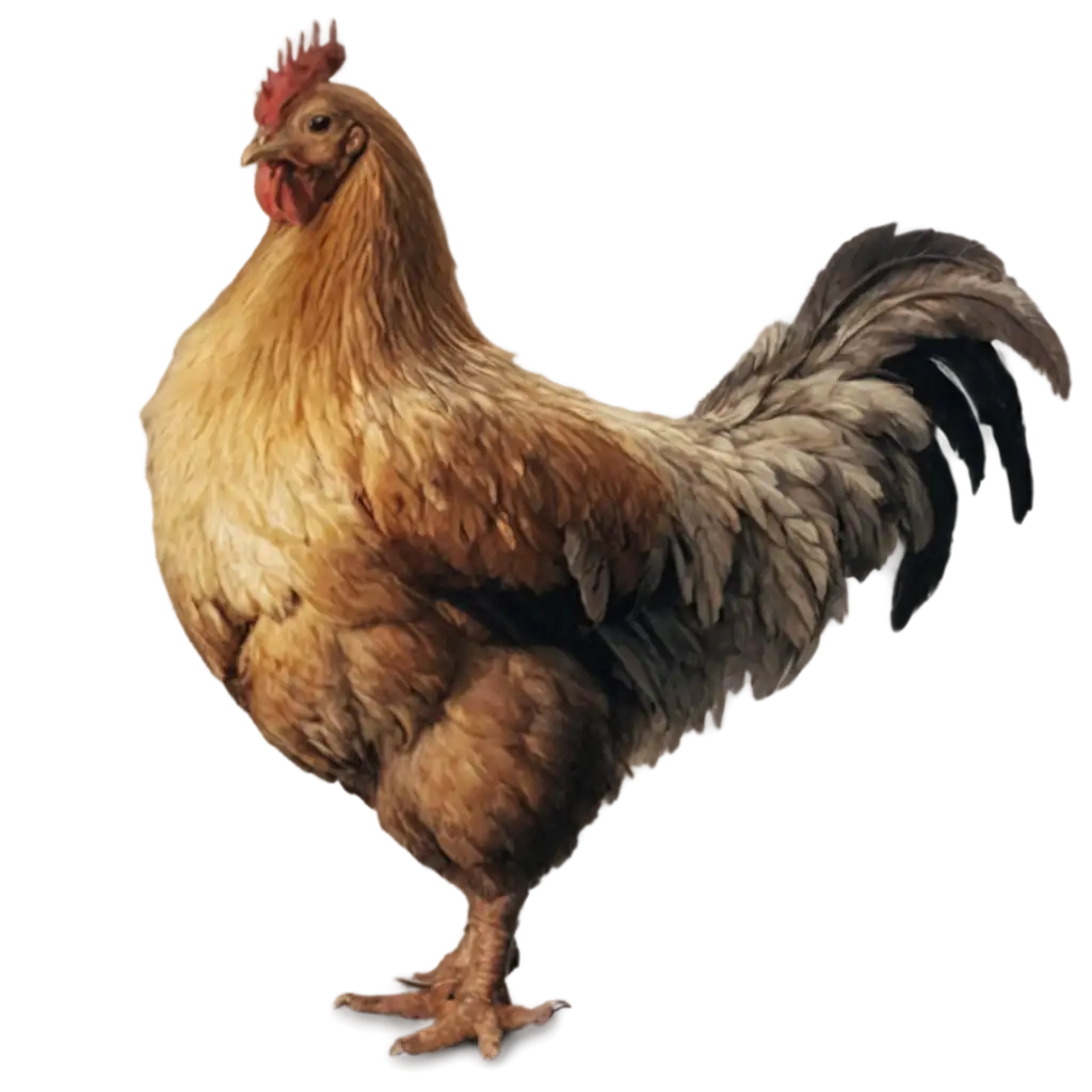 Creative-PNG-Image-of-a-Majestic-Chicken-Enhancing-Visual-Appeal-and-Clarity