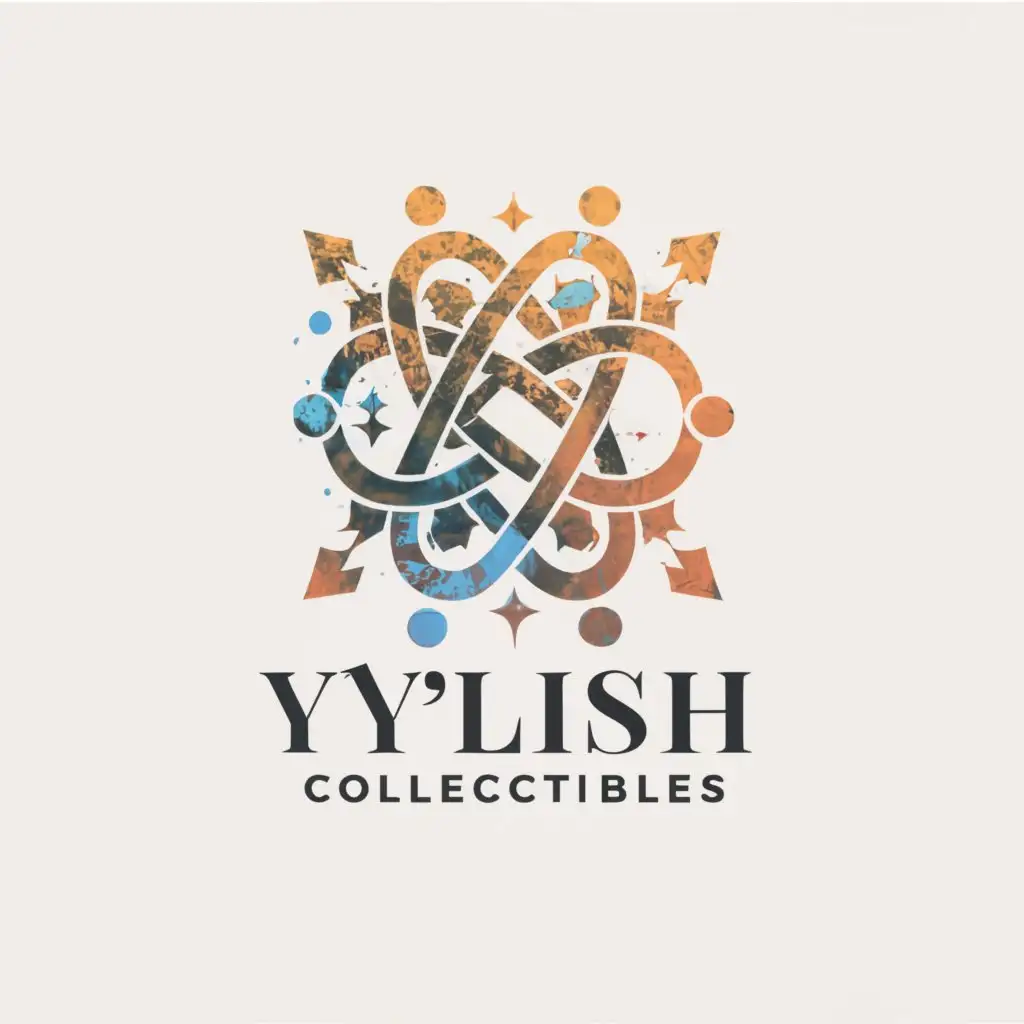 a logo design,with the text "Y~Lish Collectibles", main symbol:Anime and stellar,complex,be used in Retail industry,clear background