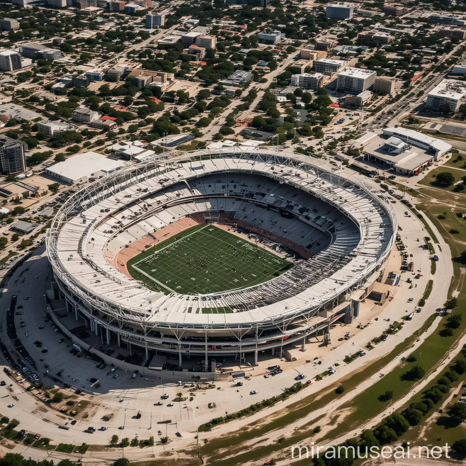 San Antonio Football Stadium Exciting Game Day Action in Iconic Sports Venue