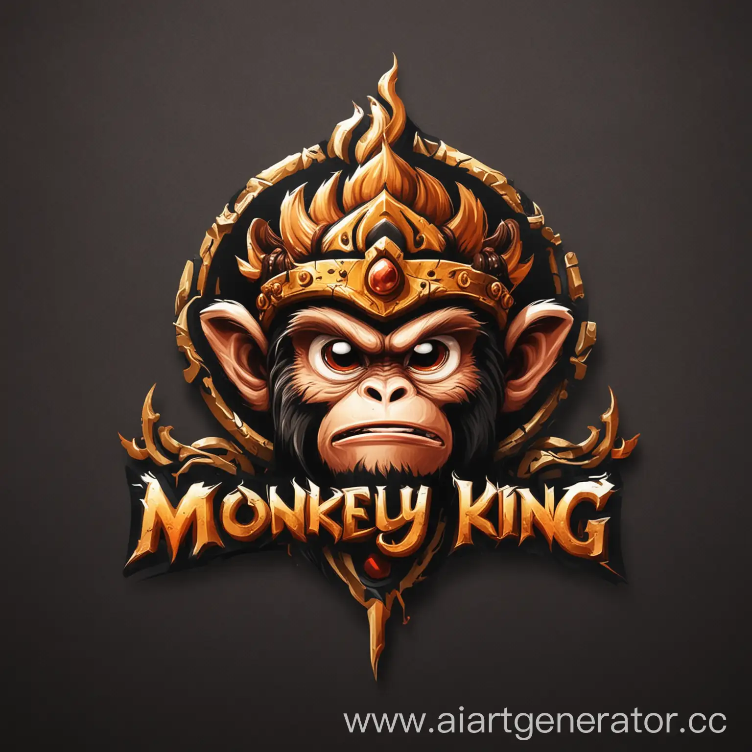 Majestic-Monkey-King-Logo-Design