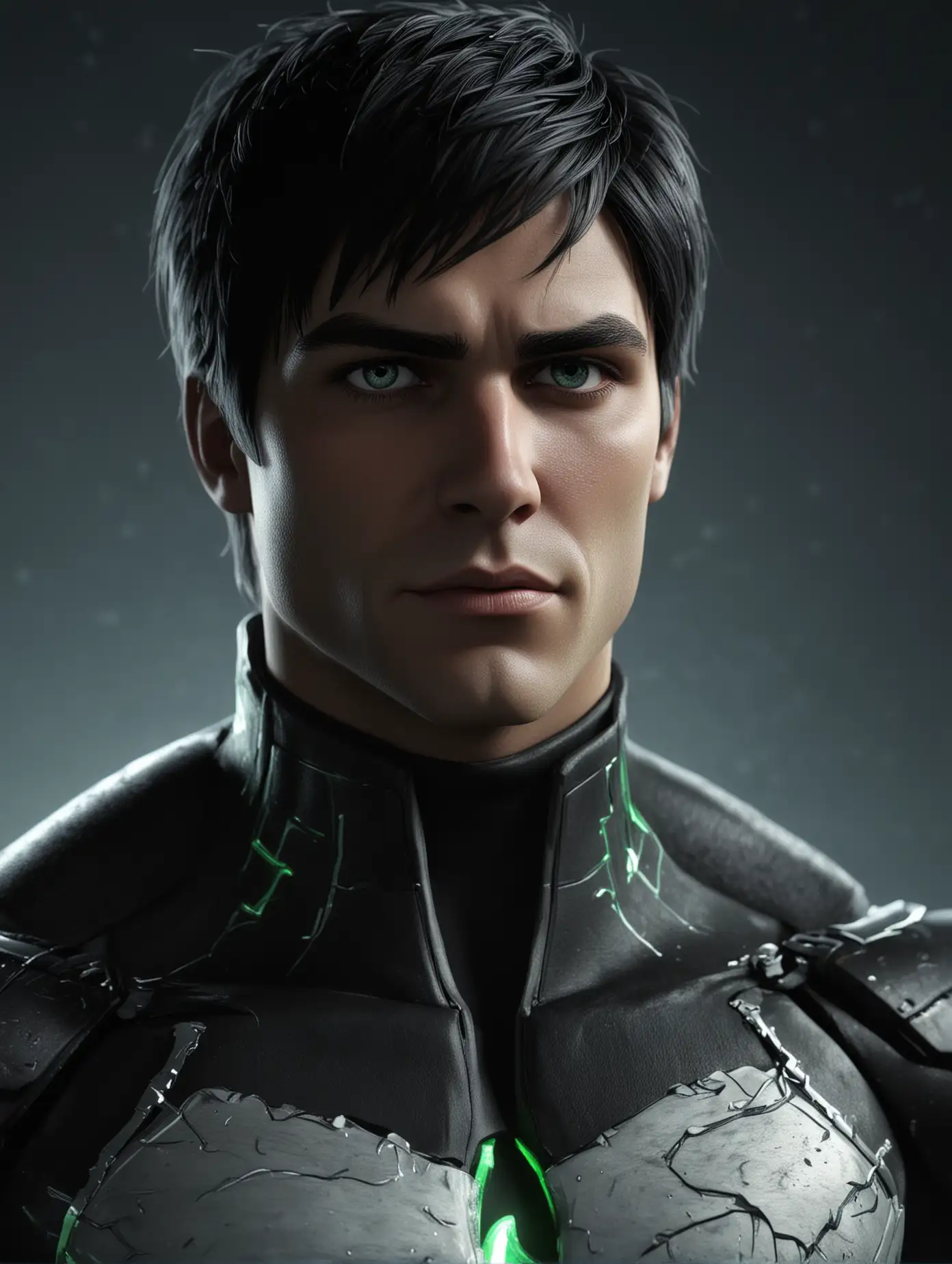damon salvatore as danny phantom. very intricately and microscopically detailed. ultra realistic blender sfm. upscaled definition. cinematic lighting. Interactive. Uniqueness and Individuality.