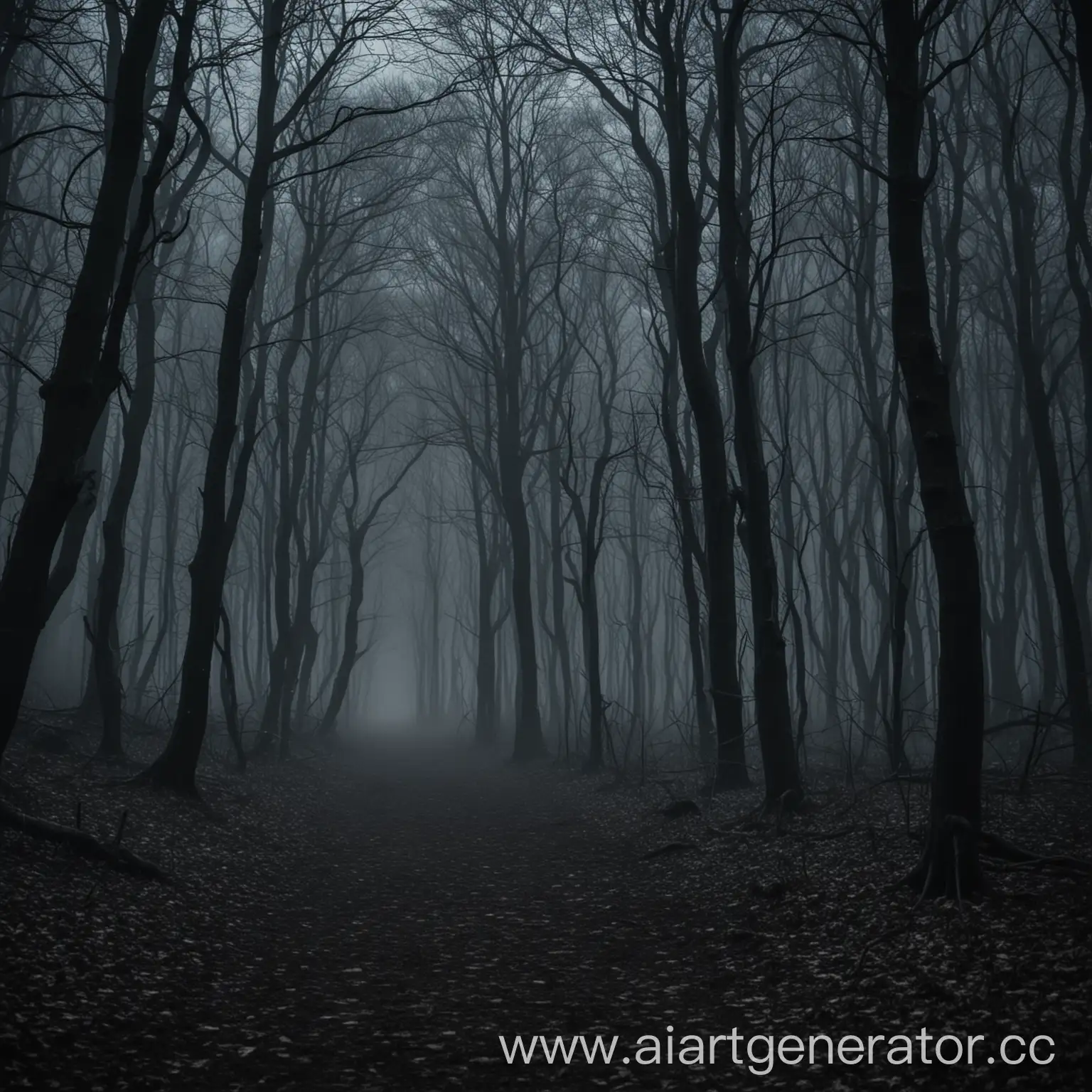Enigmatic-Forest-Silhouette-at-Night