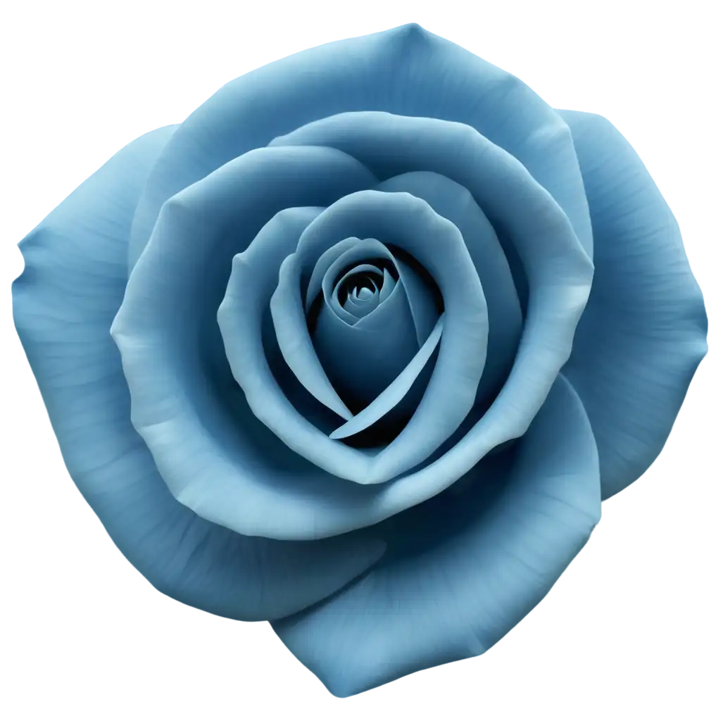 close up of blue rose flower