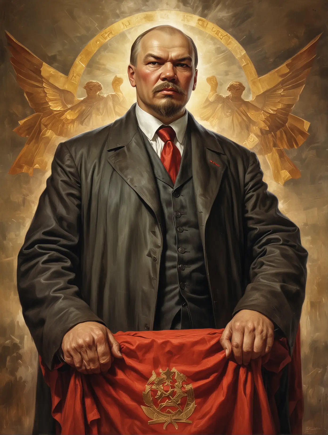 Lenin-the-God-of-Communism-Revered-Leader-of-the-Proletariat