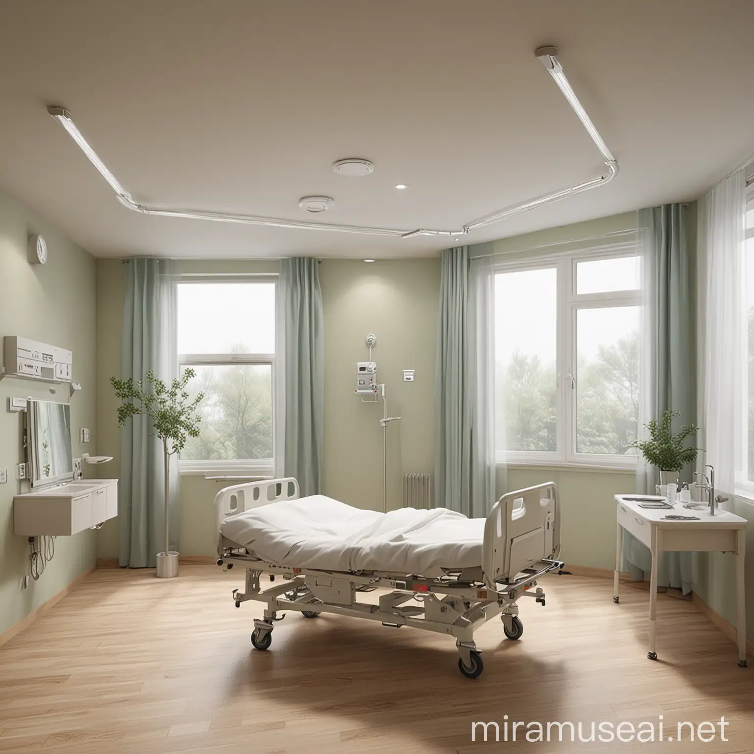 Hospital Room for Cancer Patients RestOptimized Healing Environment