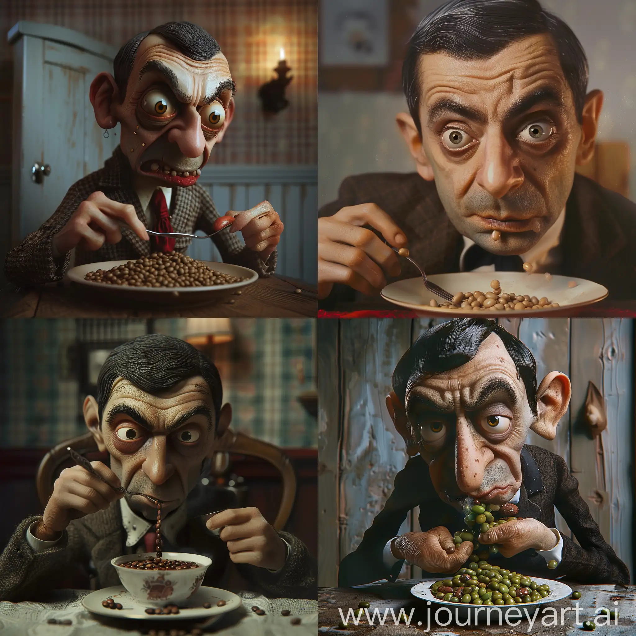 Mr-Bean-Enjoying-a-Bowl-of-Beans
