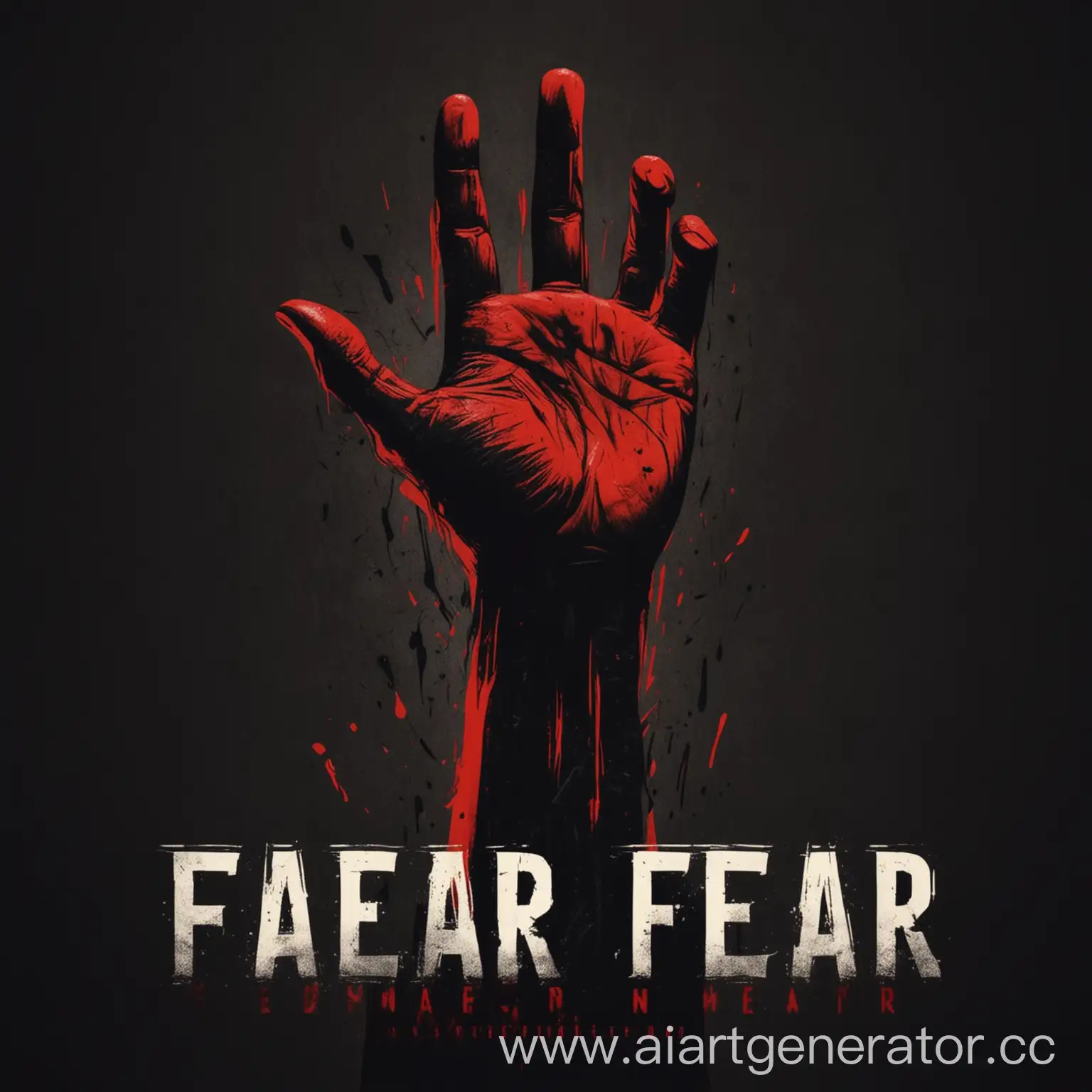 Dark-Figure-with-Raised-Hand-Symbolizing-Fear-and-Grandeur