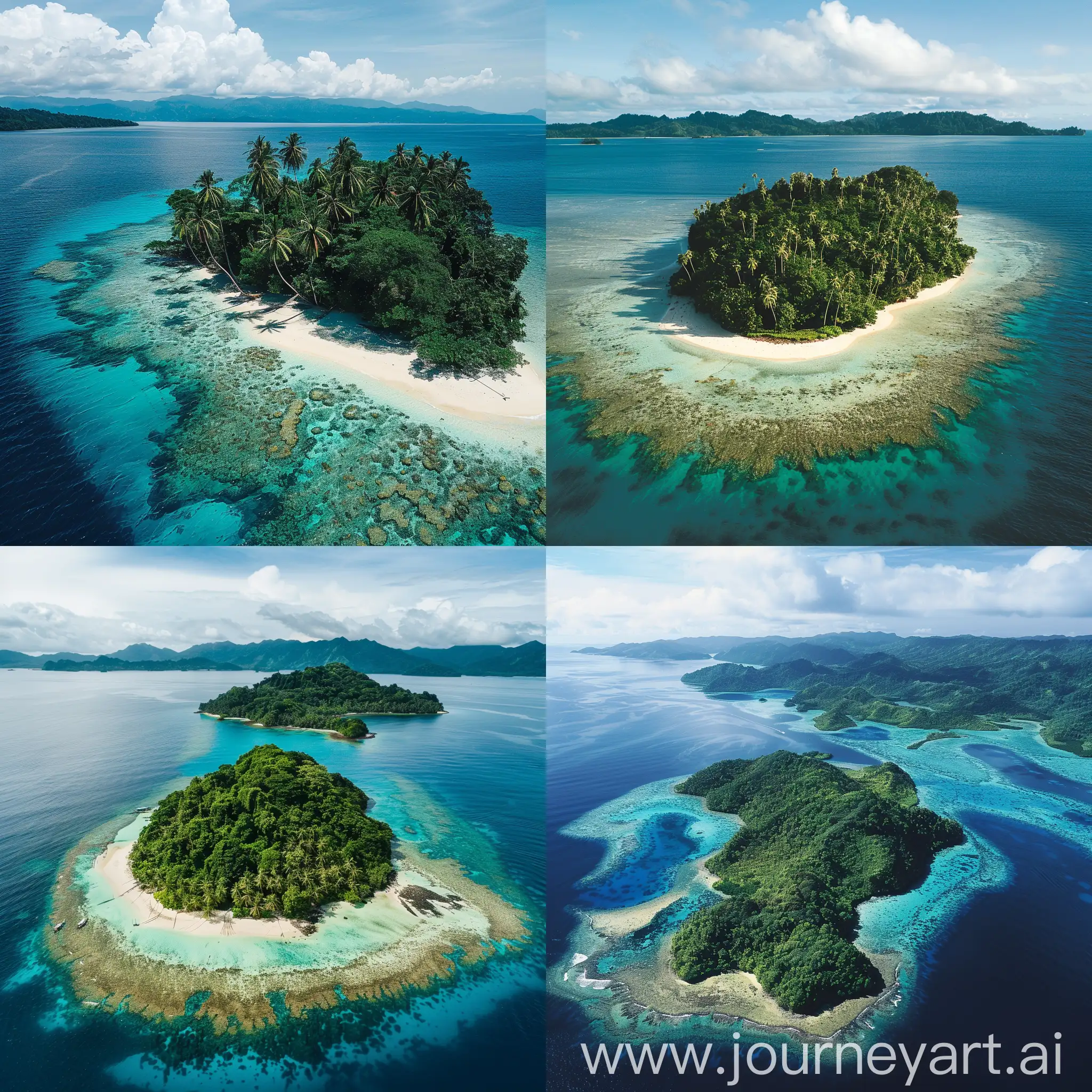 Solomon-Crypto-Islands-Digital-Art-Vibrant-Landscape-with-Modern-Twist