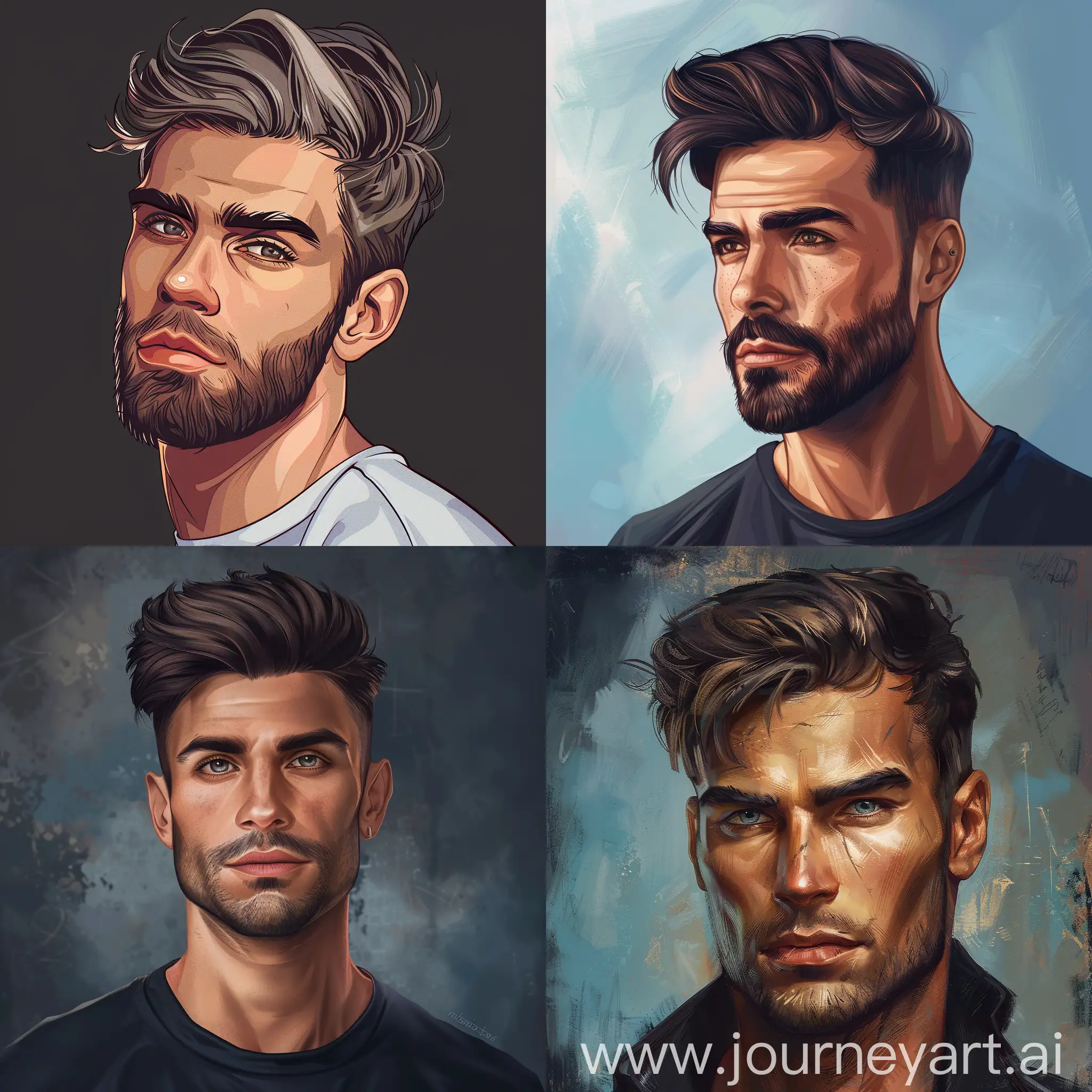 Realistic-Man-Portrait-for-Blog-and-Neural-Networks-Channel