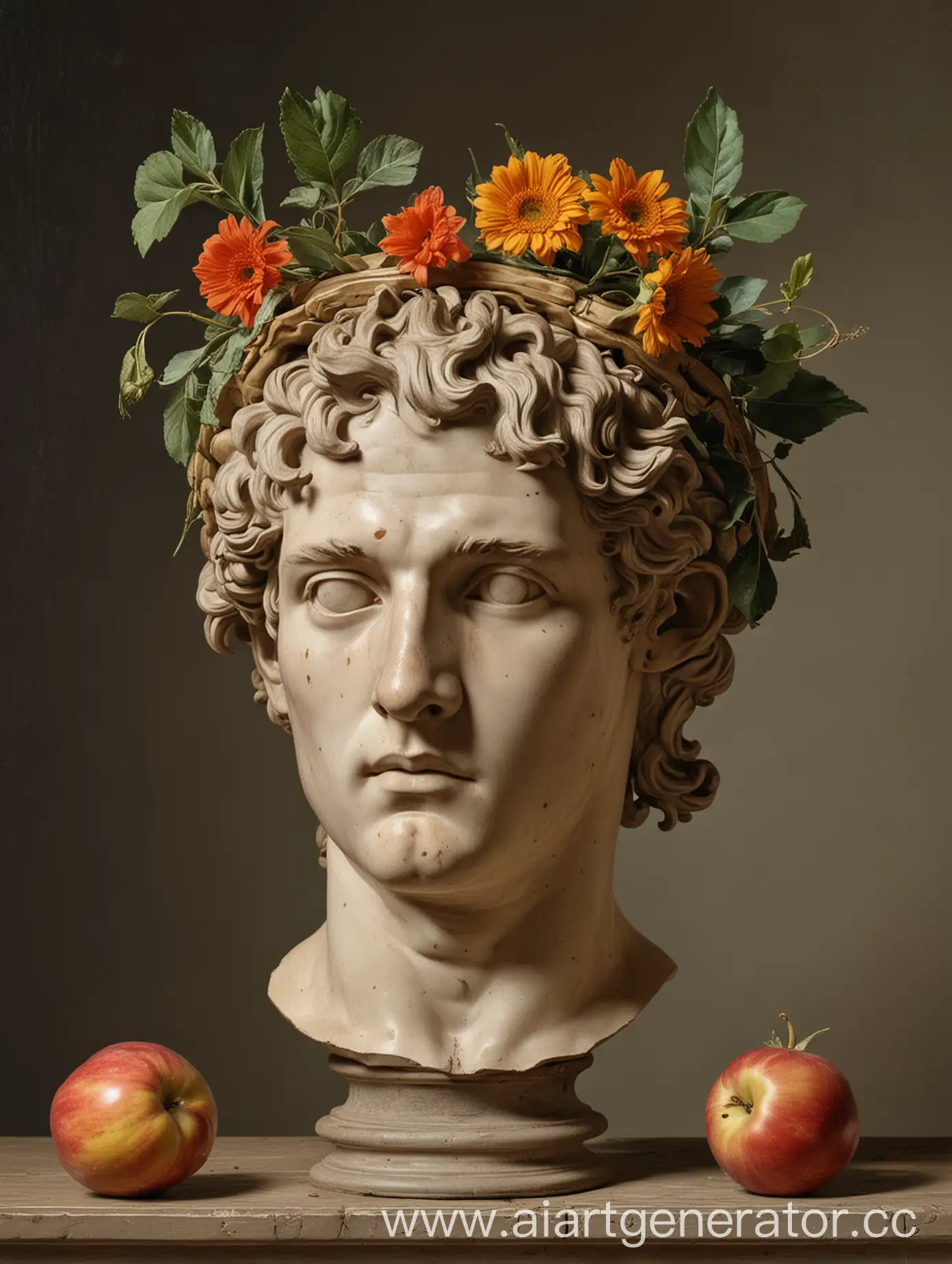Still-Life-with-Head-of-Apollo-Sculpture