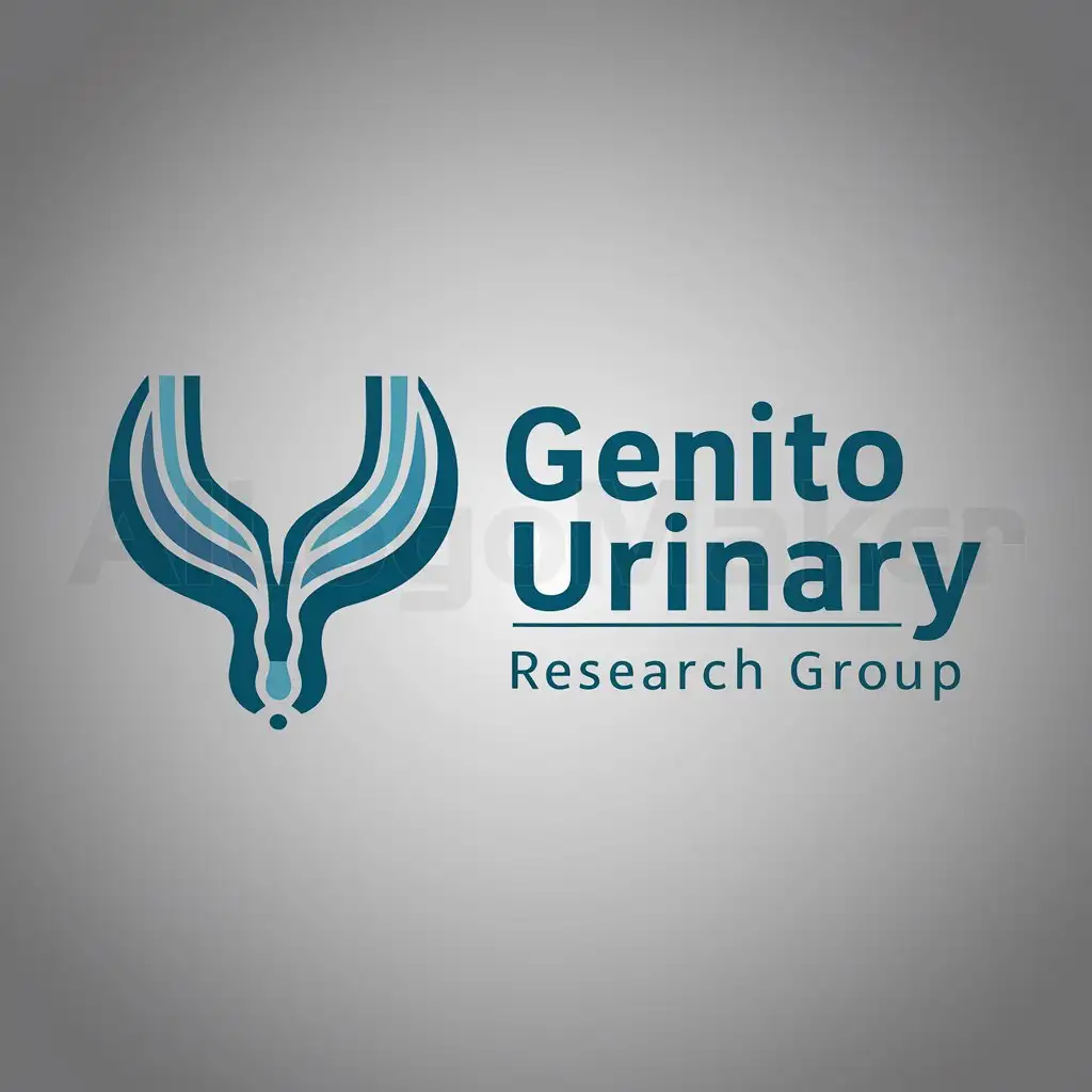 a logo design,with the text "Genito Urinary Research Group", main symbol:genito urinary tract,Moderate,clear background