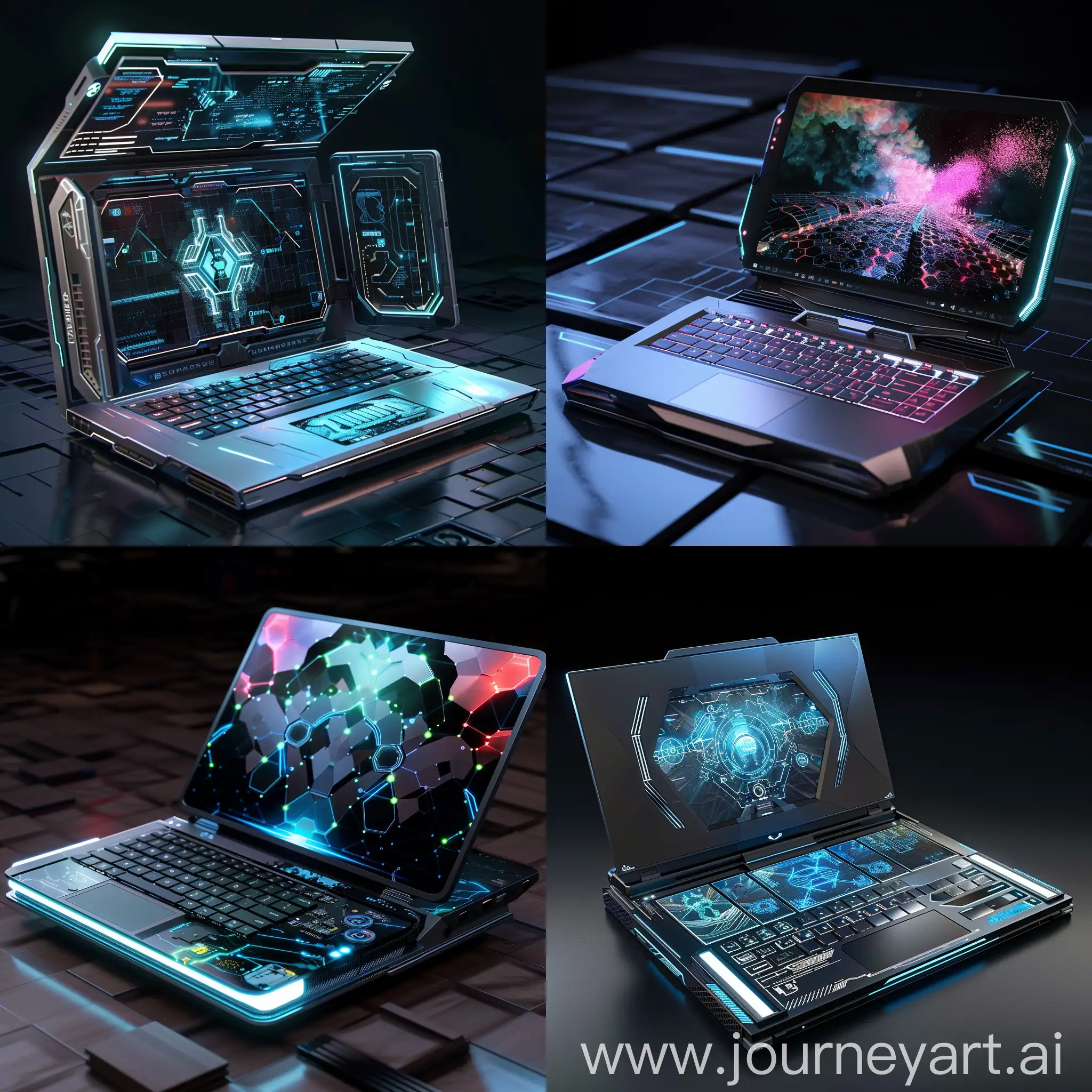 Futuristic-Quantum-Laptop-with-Foldable-Displays-and-Advanced-Nanotechnology