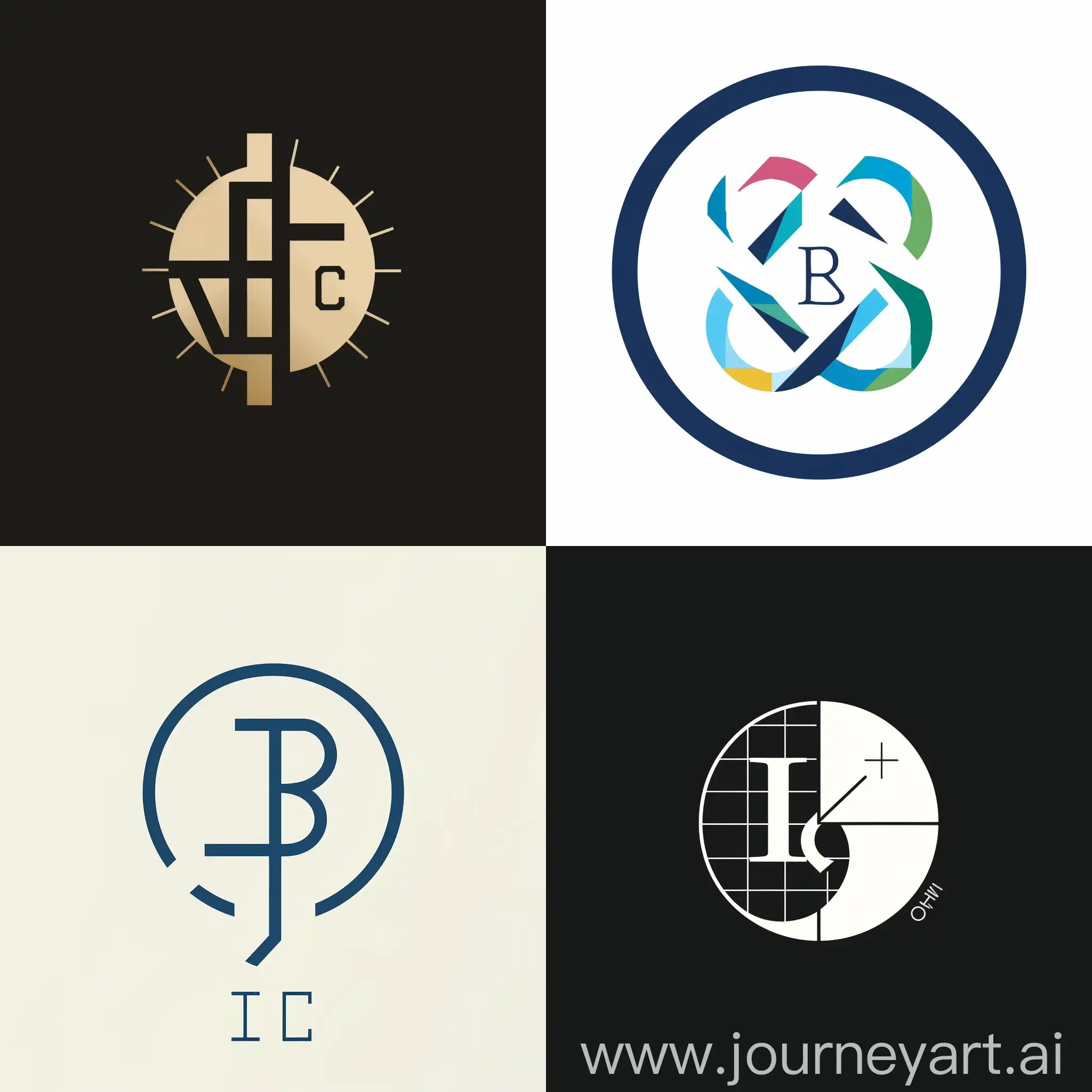 Create a logo using IB reference but add something related to Math