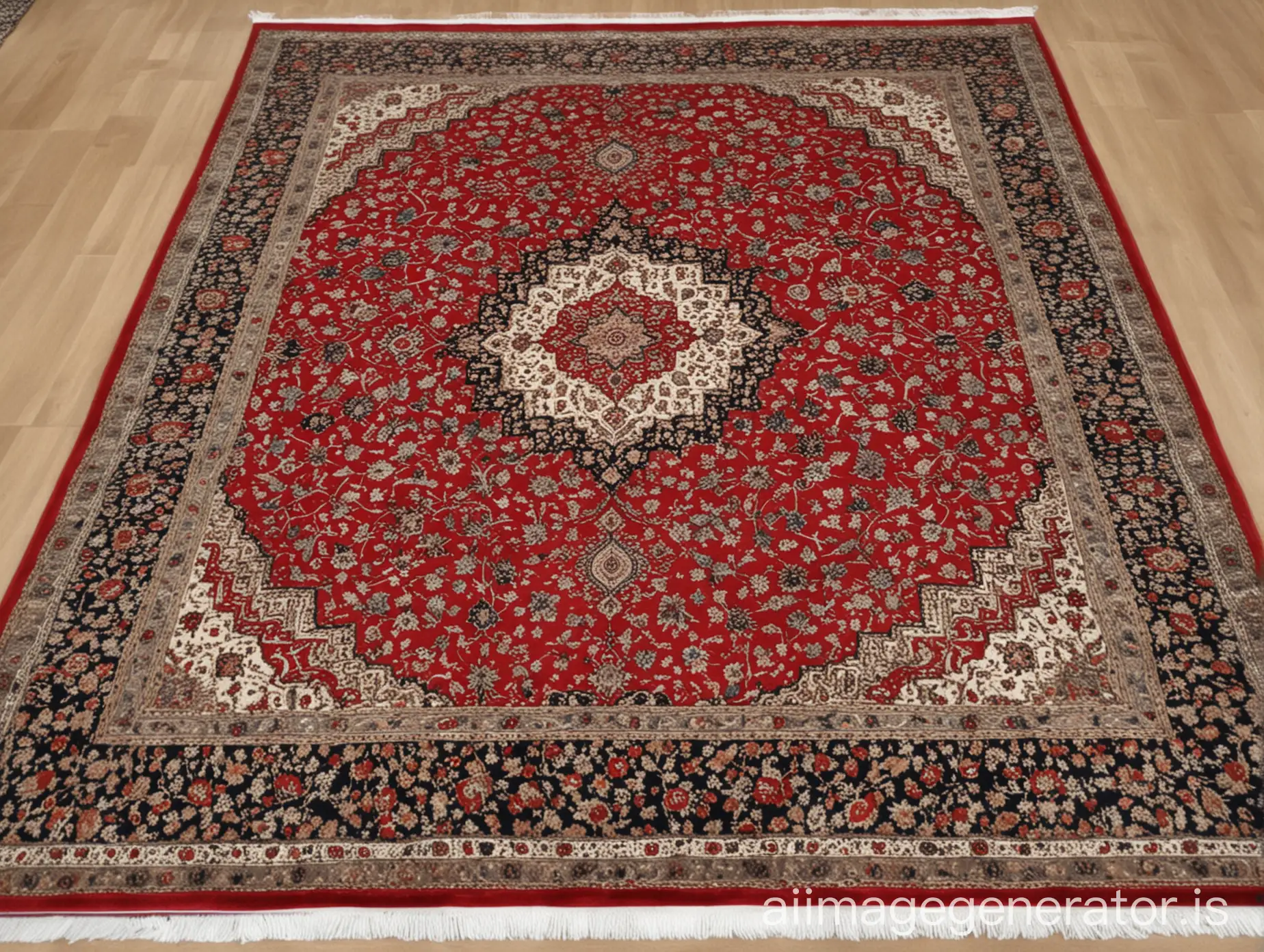 Exquisite-Luxury-Persian-Carpet-with-Intricate-Floral-Patterns