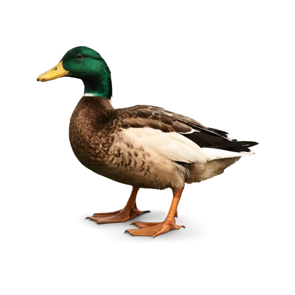 Exquisite-Duck-Illustration-Elevating-Visuals-with-a-HighQuality-PNG-Image