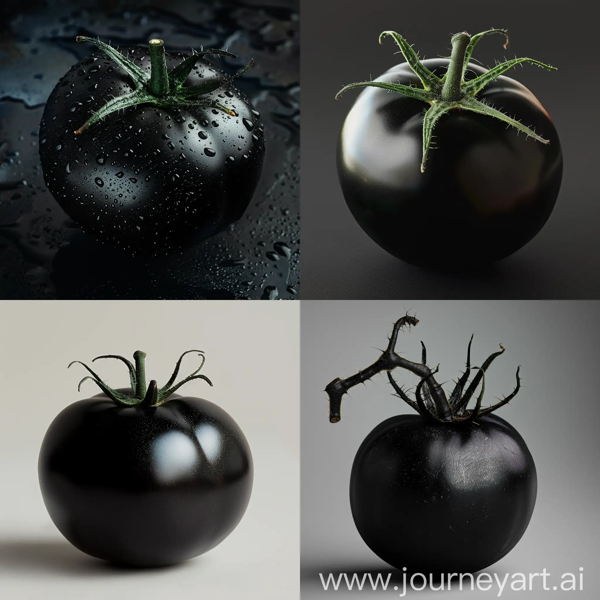 Black-Tomato-with-ALGORAND-Logo-on-Dark-Background