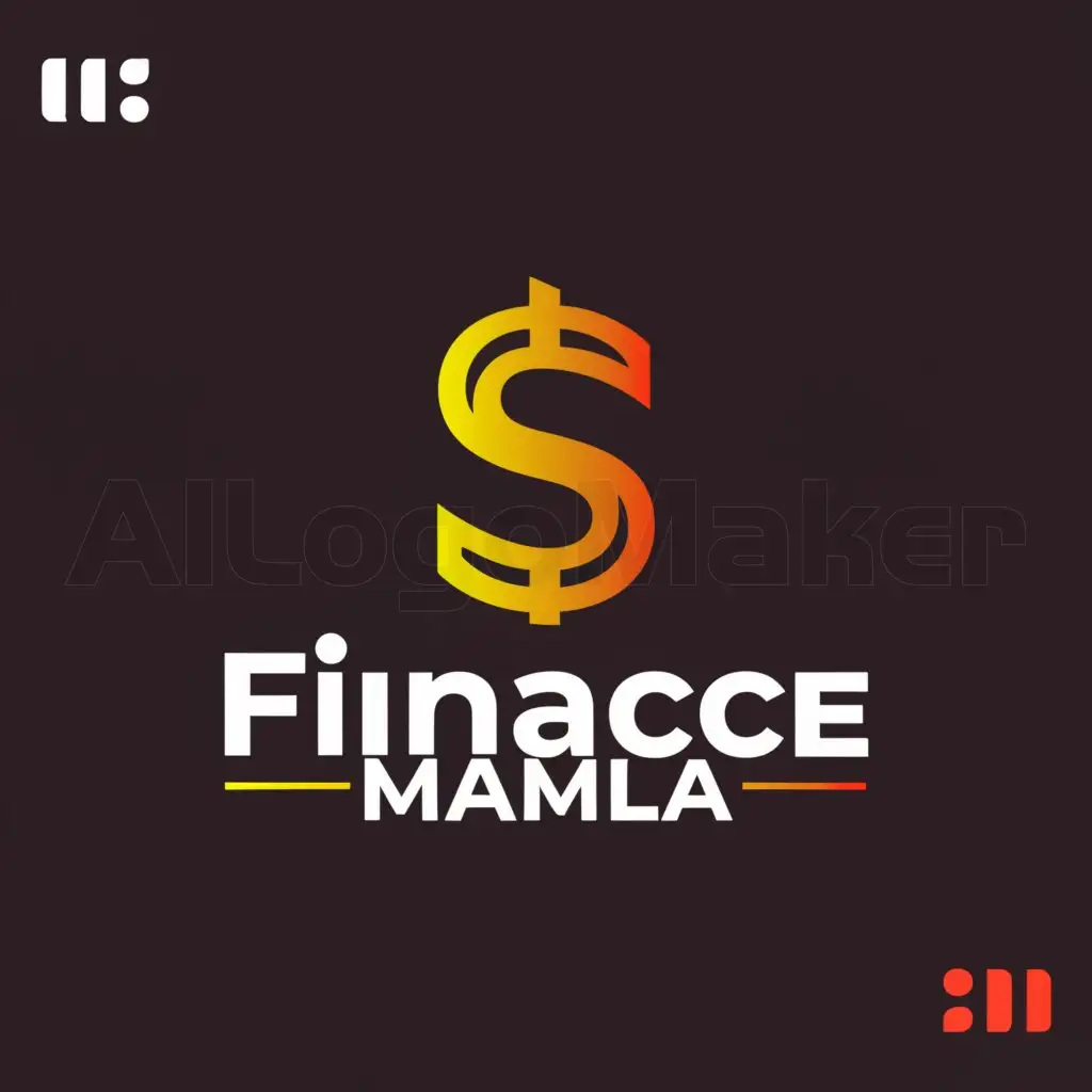 a logo design,with the text "FinanceMamla", main symbol:Finance,Moderate,be used in Finance industry,clear background