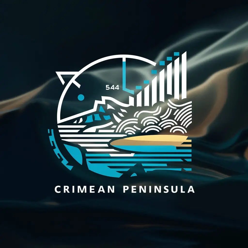 Крым, Крымский полуостров, логотип, инновации