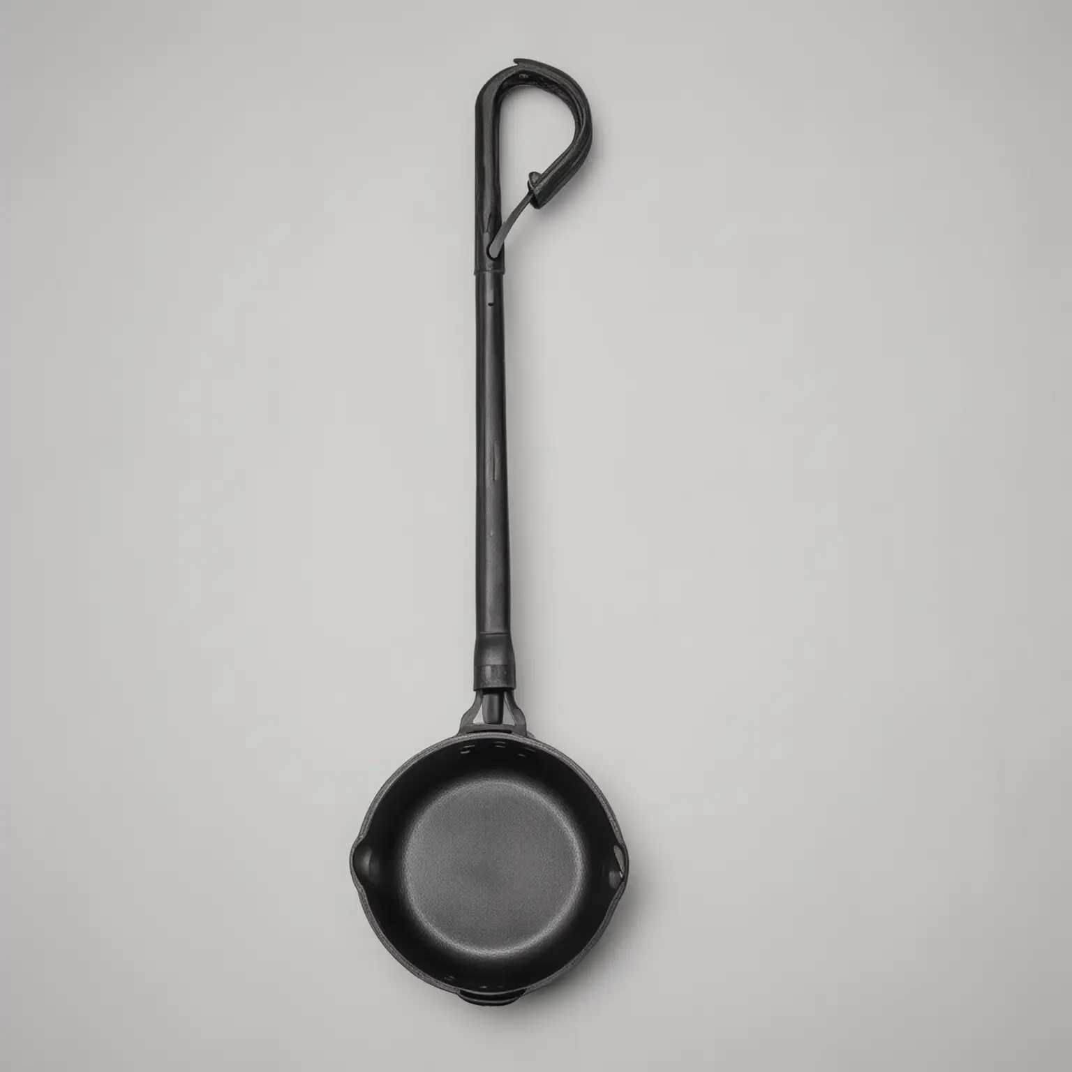 High-Quality-Black-Long-Handle-Skillet-on-White-Background