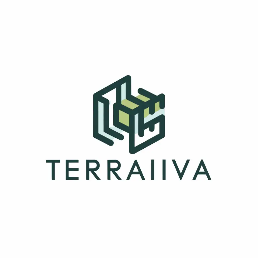 a logo design,with the text "TerraViva", main symbol:architecture,Moderate,be used in Others industry,clear background