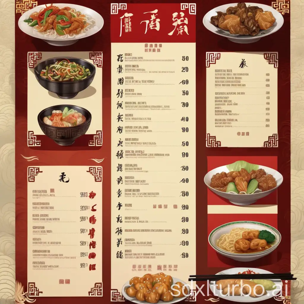 Authentic-Chinese-Menu-with-Traditional-Dishes-and-Vibrant-Colors