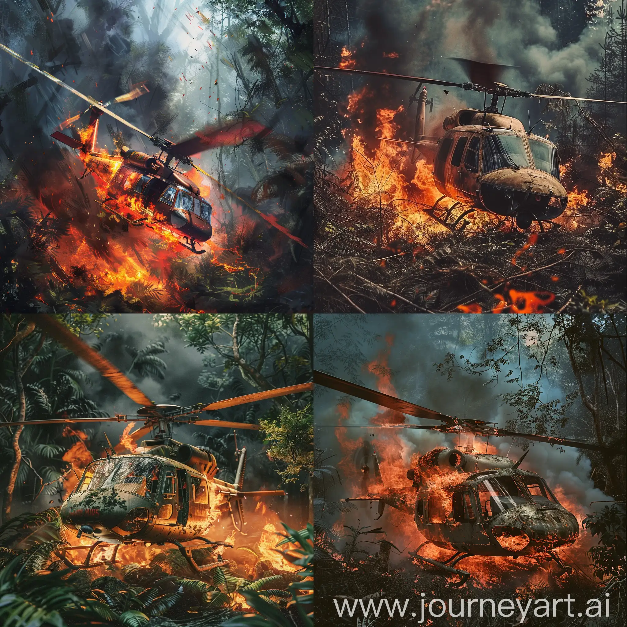 Burning-Helicopter-Crash-in-Forest-with-Sheikh-Talaba