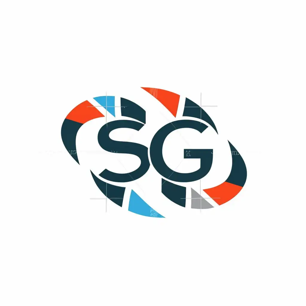 a logo design,with the text "SG", main symbol:SG,Moderate,be used in Sports Fitness industry,clear background