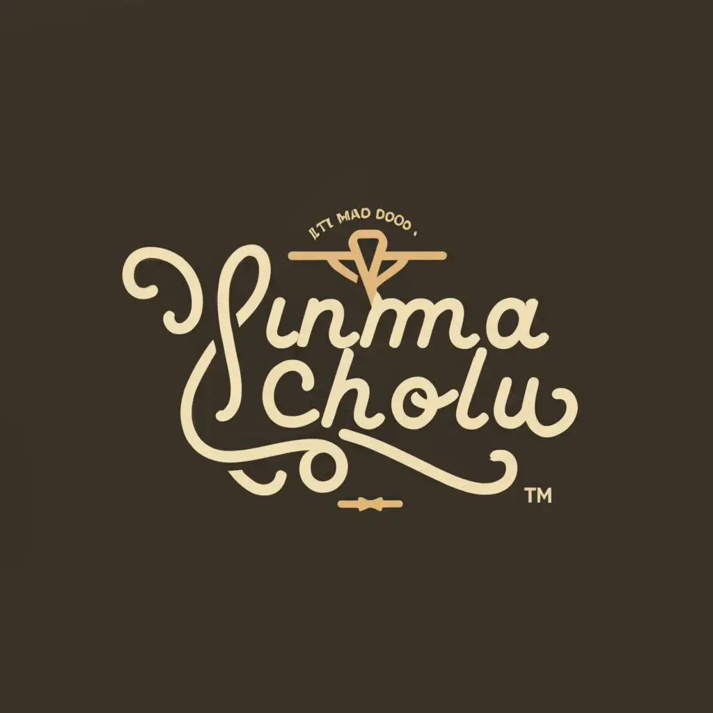 a logo design,with the text "Unma Cholu", main symbol:handloom,Moderate,be used in Others industry,clear background
