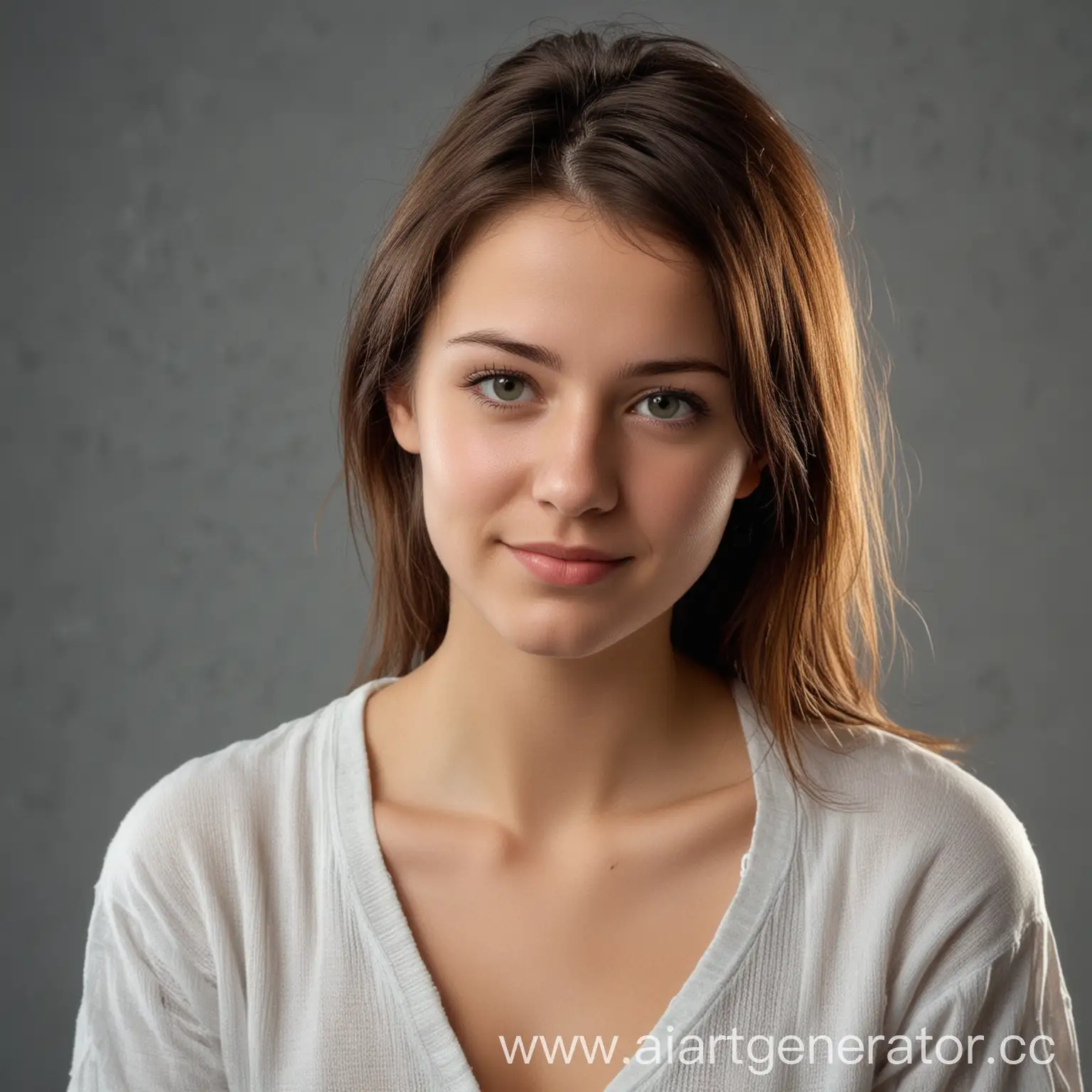 Portrait-of-a-25YearOld-Woman-with-Gentle-Expression