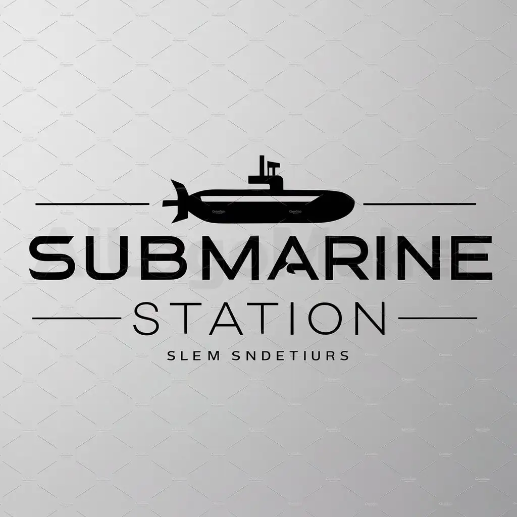 LOGO-Design-for-Submarine-Station-Modern-Submarine-Symbol-with-Clear-Background