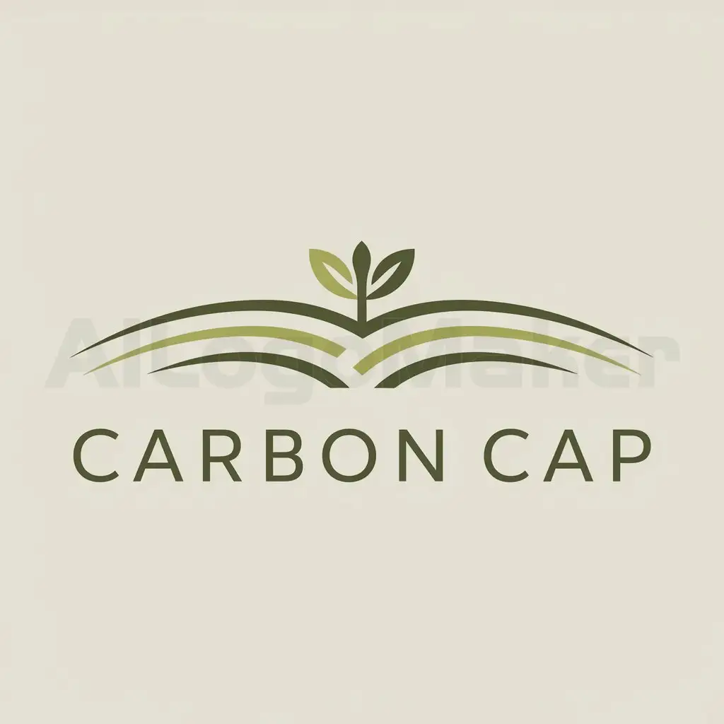 a logo design,with the text "Carbon Cap", main symbol:Agriculture,Moderate,clear background