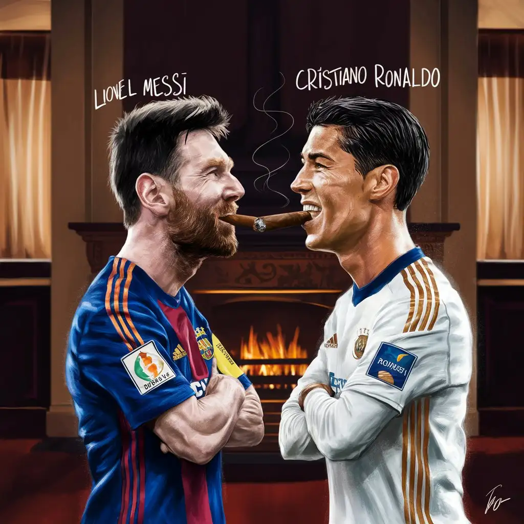 Soccer-Legends-Messi-and-Ronaldo-Sharing-a-Casual-Moment